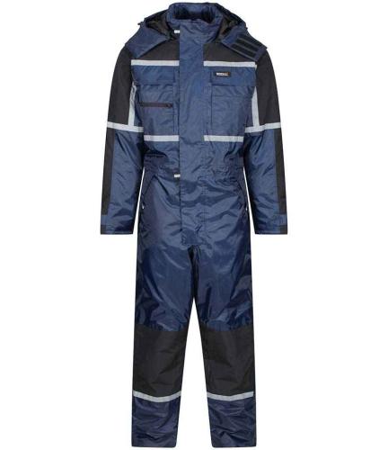 Regatta Pro Waterproof Insulated Coverall - NAV - 4XL